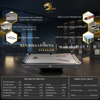 Bàn Bida Lỗ Dyna Steller