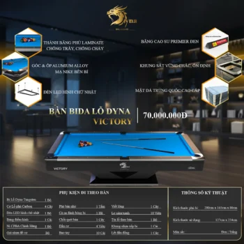 Bàn Bida Lỗ Dyna Victory