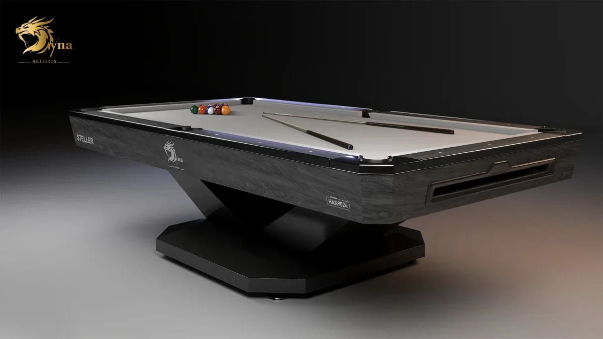 Thiết kế màu sắc bàn bida lỗ Dyna Steller