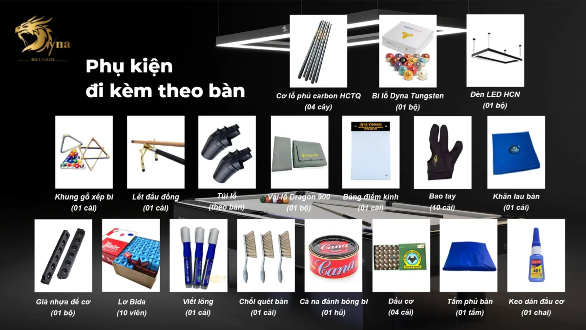 Bộ phụ kiện chính hãng - Đủ đầy, chất lượng vượt trội