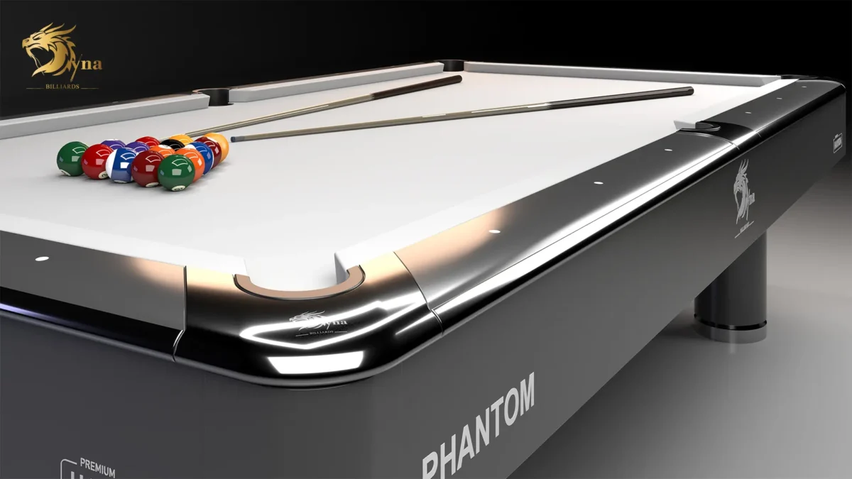 Bàn bida lỗ DYNA PHANTOM có phù hợp với phòng bida? | Dyna Vietnam