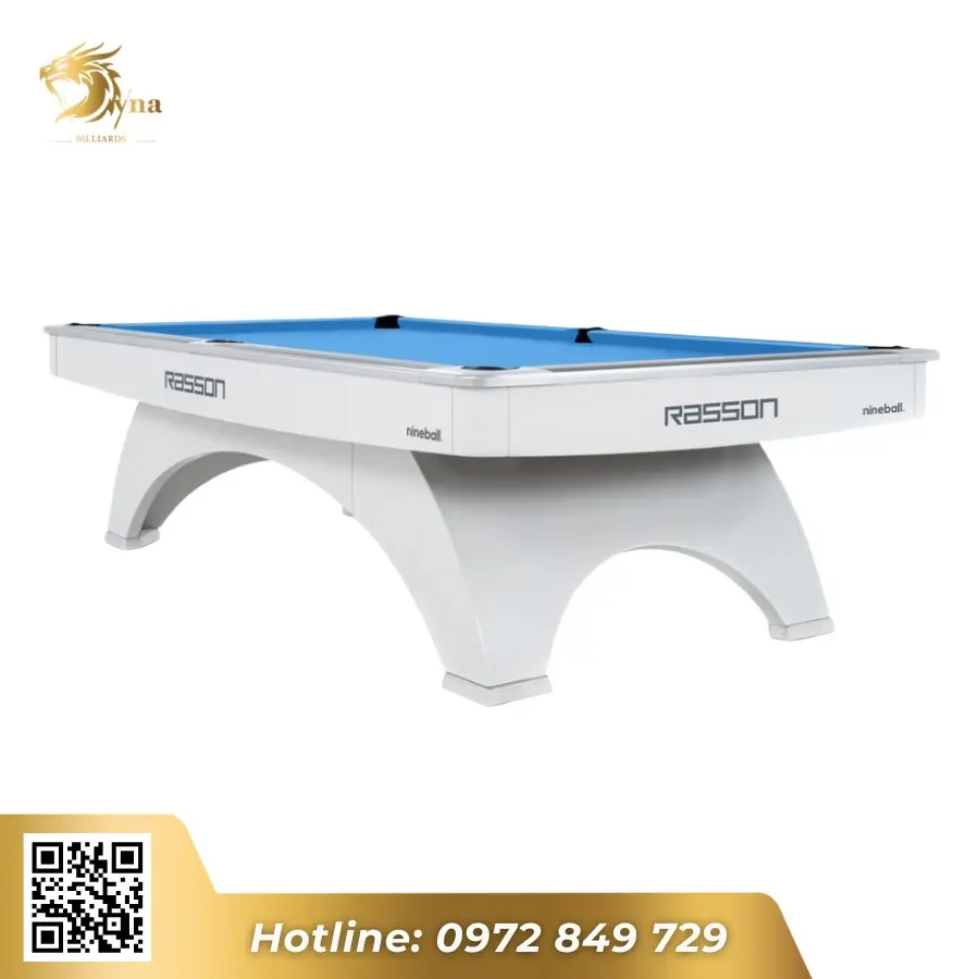 BÀN BIDA LỖ RASSON OX TRẮNG