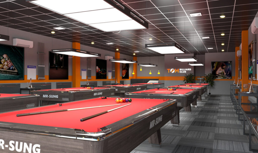 Thiết Kế 2D - 3D CLB Bida