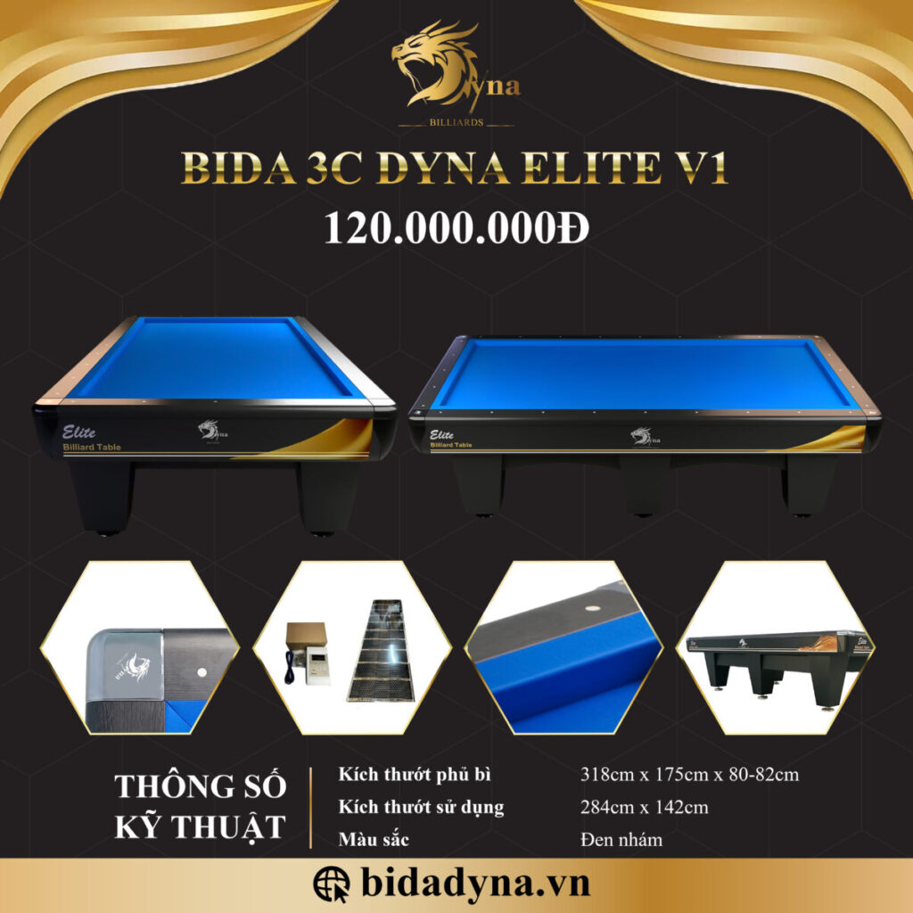 bàn bida 3C DYNA ELITE V1 bàn bida 3C DYNA ELITE V1